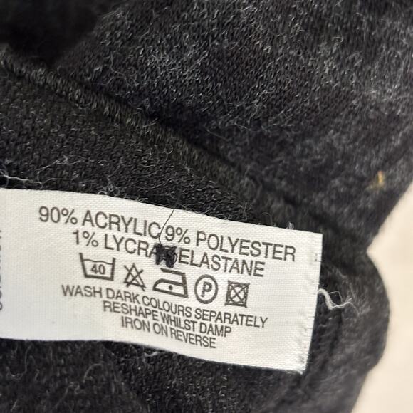 The Old Course St Andrews Plaid Polo Shirt Men Medium Dark Gray Athleisure Golf - Picture 7 of 8